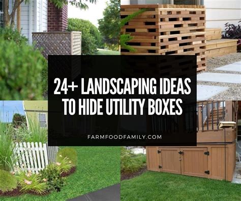 electric company utility box effect veg gardening|hiding utility boxes in yard.